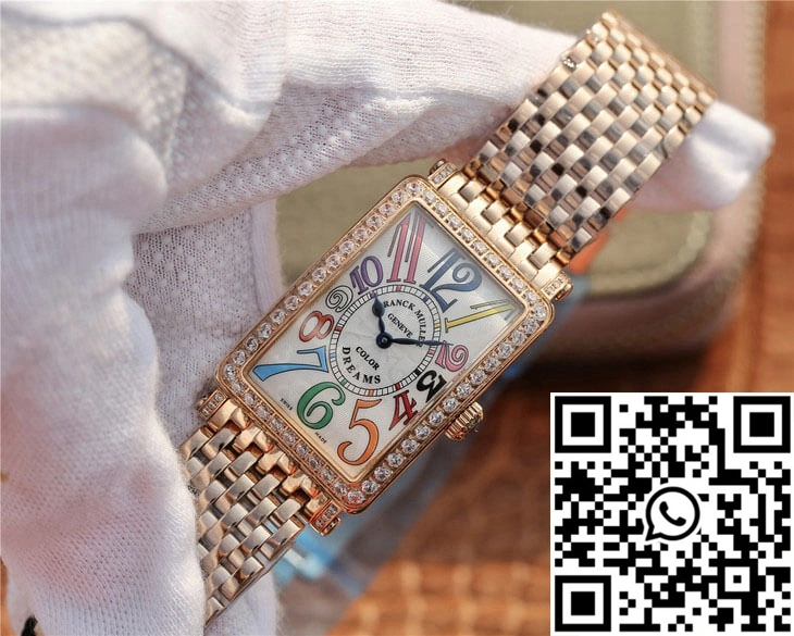 Franck Muller LONG ISLAND 952 Ladies ABF Factory Rose Gold With Diamonds