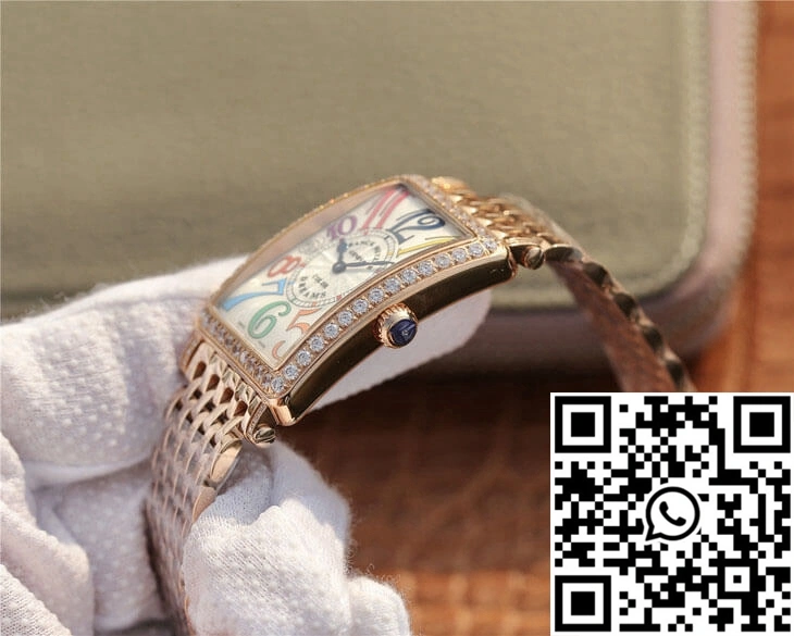 Franck Muller LONG ISLAND 952 Ladies ABF Factory Rose Gold With Diamonds