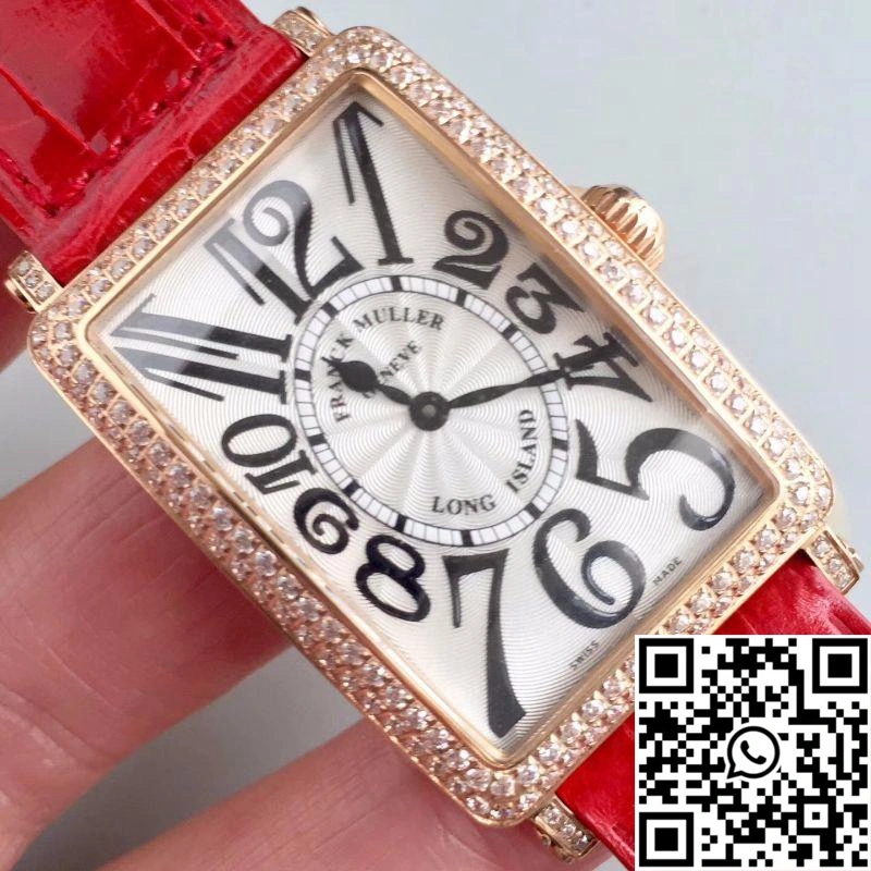 Franck Muller Ladies Long Island 1952 952 QZ D CD GF Factory Silver Dial