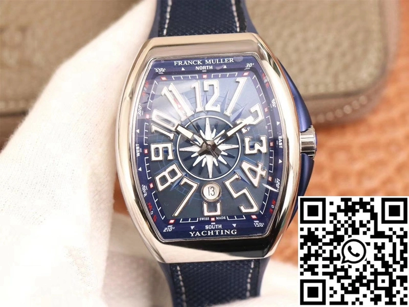 Franck Muller MEN’S Collection V45 SC DT AC BL Yachting ZF Factory Blue Dial