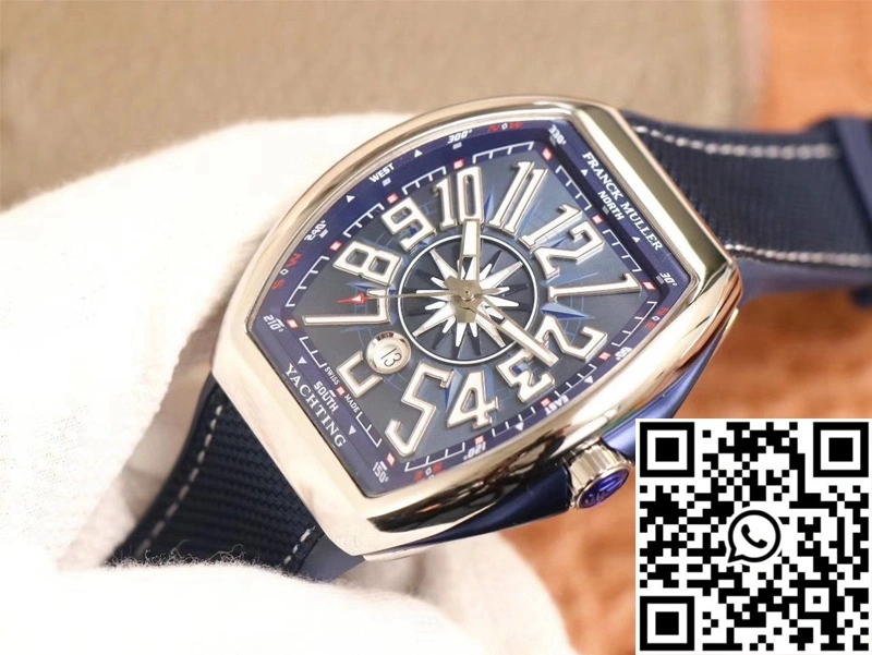 Franck Muller MEN’S Collection V45 SC DT AC BL Yachting ZF Factory Blue Dial