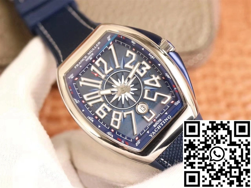 Franck Muller MEN’S Collection V45 SC DT AC BL Yachting ZF Factory Blue Dial