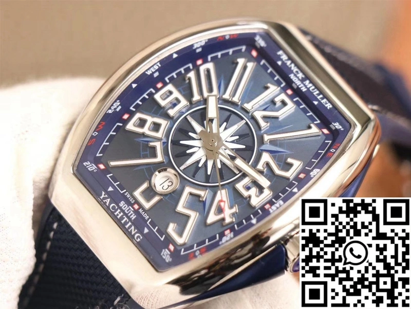 Franck Muller MEN’S Collection V45 SC DT AC BL Yachting ZF Factory Blue Dial