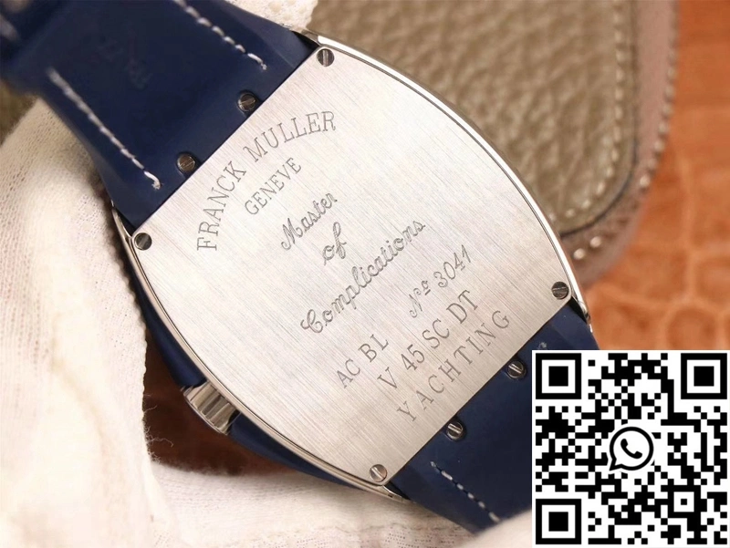 Franck Muller MEN’S Collection V45 SC DT AC BL Yachting ZF Factory Blue Dial