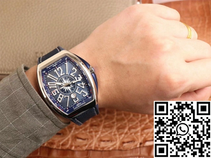 Franck Muller MEN’S Collection V45 SC DT AC BL Yachting ZF Factory Blue Dial