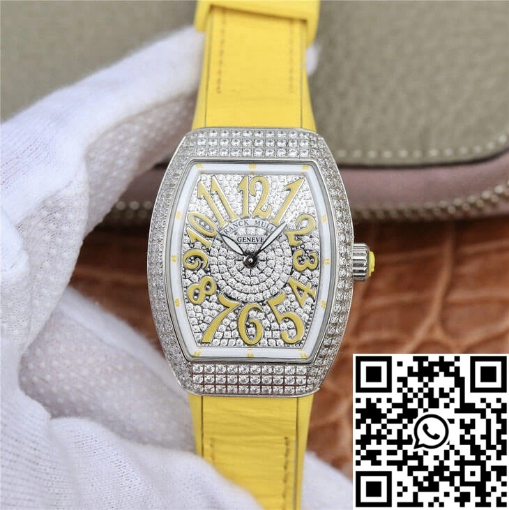 Franck Muller Vanguard Ladies ABF Factory Cowhide Strap