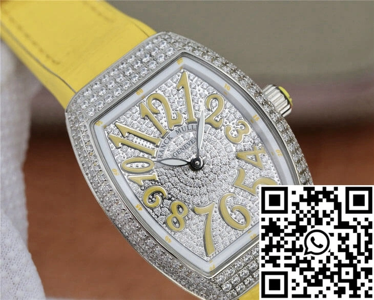 Franck Muller Vanguard Ladies ABF Factory Cowhide Strap