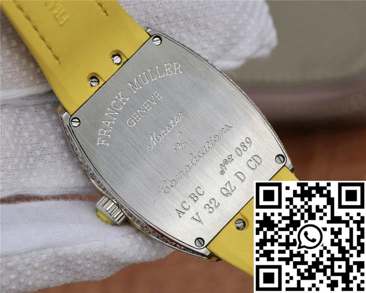 Franck Muller Vanguard Ladies ABF Factory Cowhide Strap