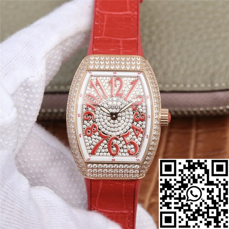 Franck Muller Vanguard Ladies ABF Factory Diamond Case