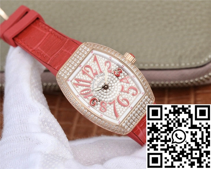 Franck Muller Vanguard Ladies ABF Factory Diamond Case