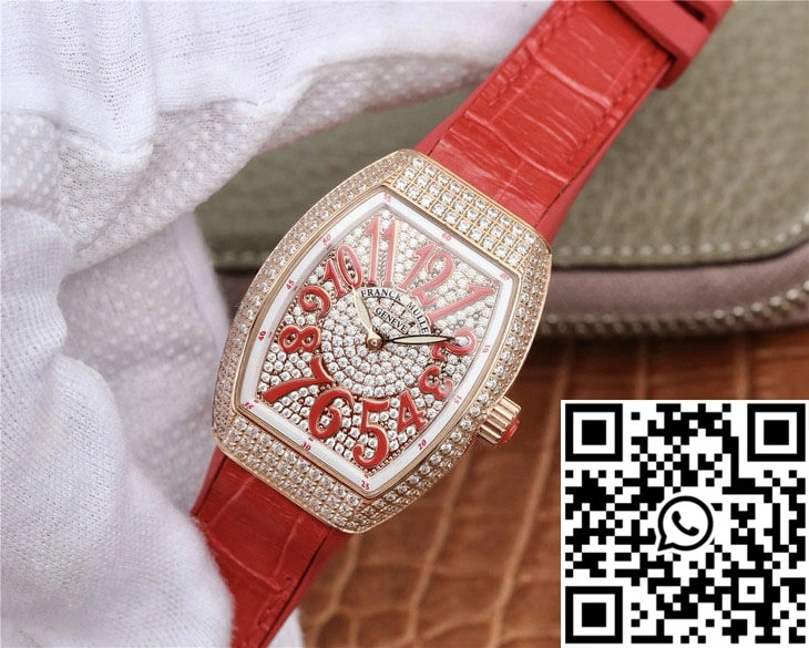 Franck Muller Vanguard Ladies ABF Factory Diamond Case