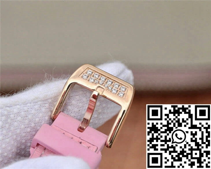Franck Muller Vanguard Ladies ABF Factory Rose Gold Diamond-set Dial