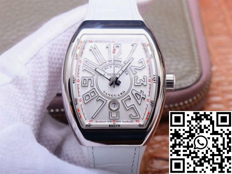 Franck Muller Vanguard V 45 SC DT 5N BC ZF Factory White Dial