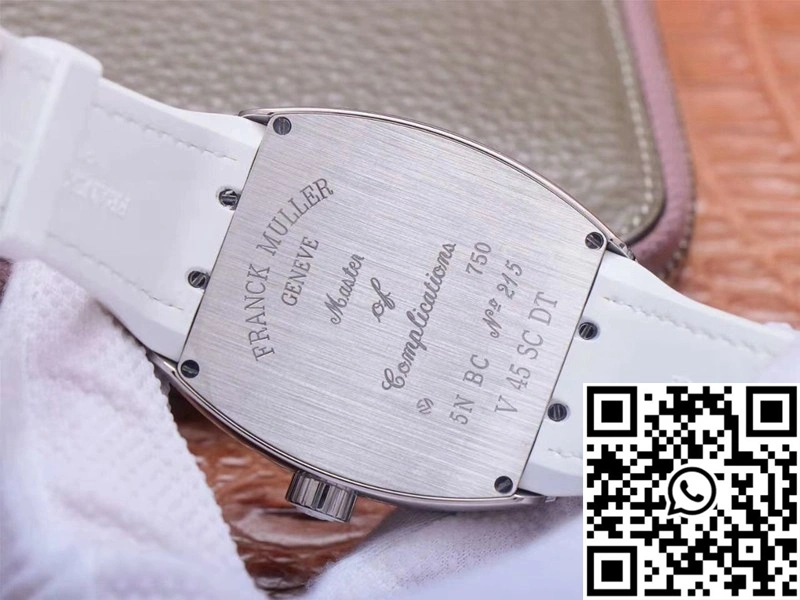 Franck Muller Vanguard V 45 SC DT 5N BC ZF Factory White Dial