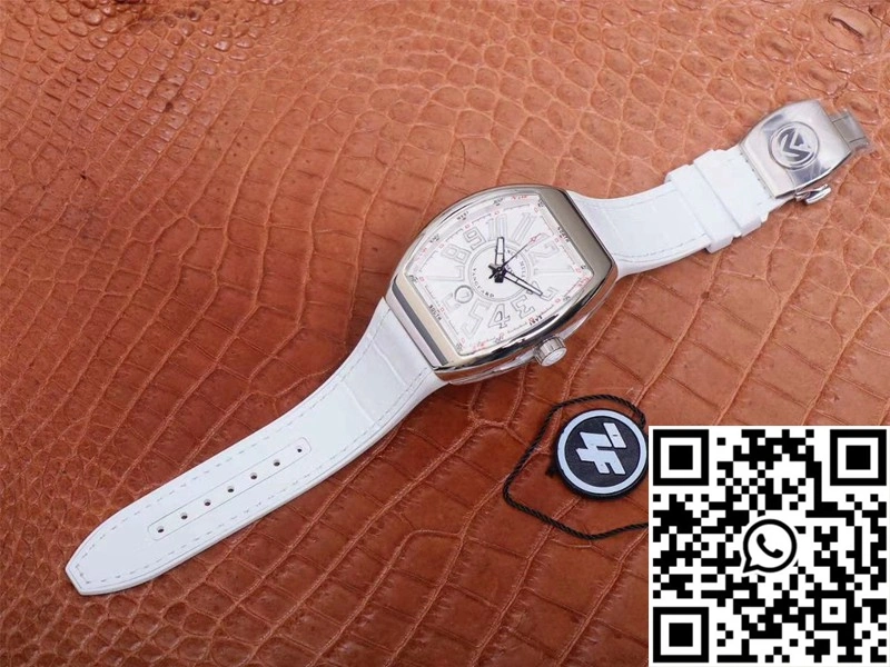 Franck Muller Vanguard V 45 SC DT 5N BC ZF Factory White Dial