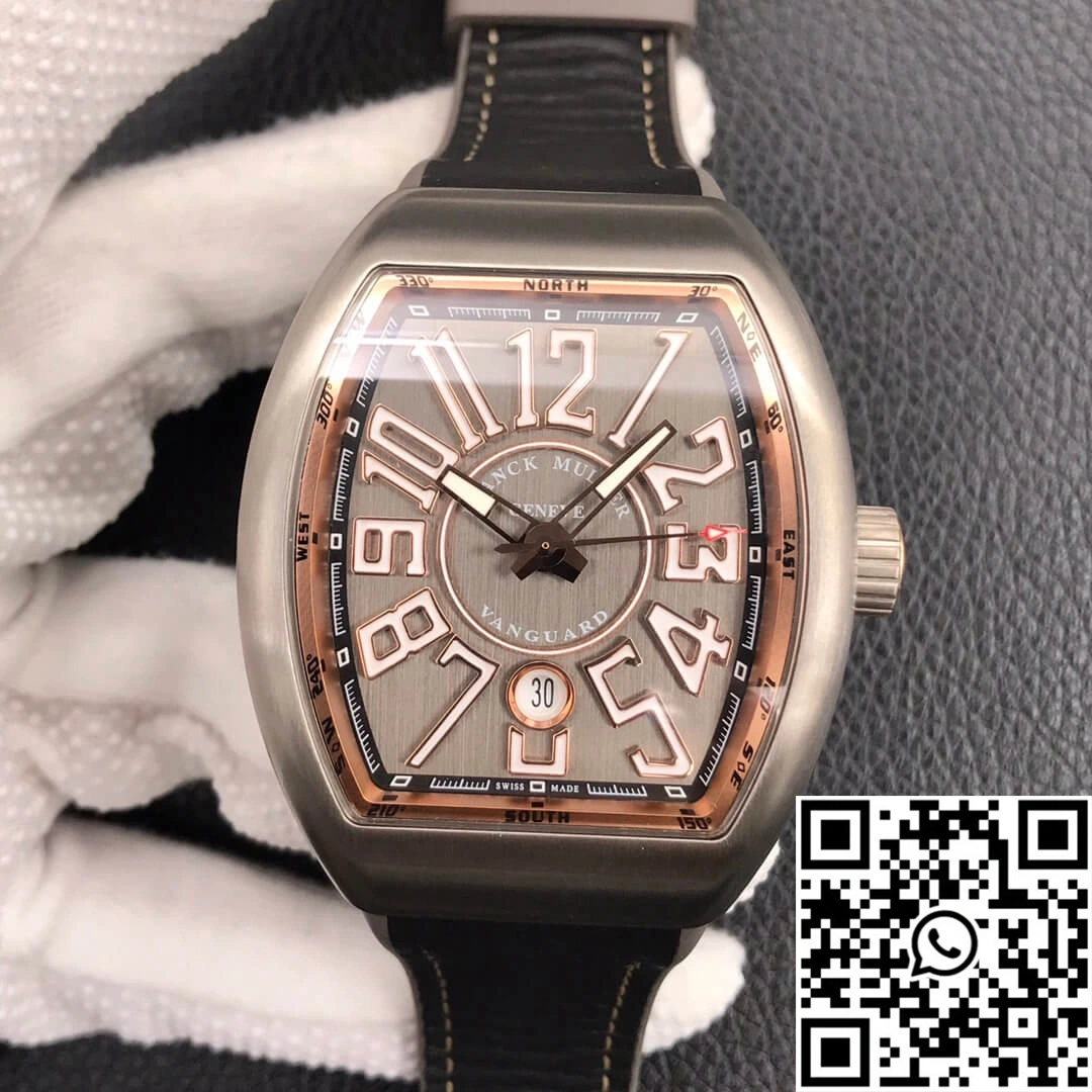 Franck Muller Vanguard V 45 SC DT TT BR 5N ZF Factory Titanium Metal