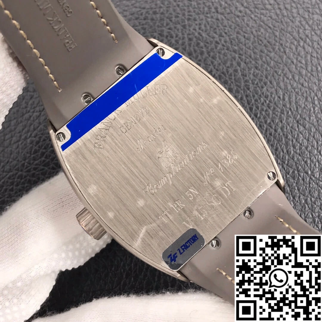 Franck Muller Vanguard V 45 SC DT TT BR 5N ZF Factory Titanium Metal
