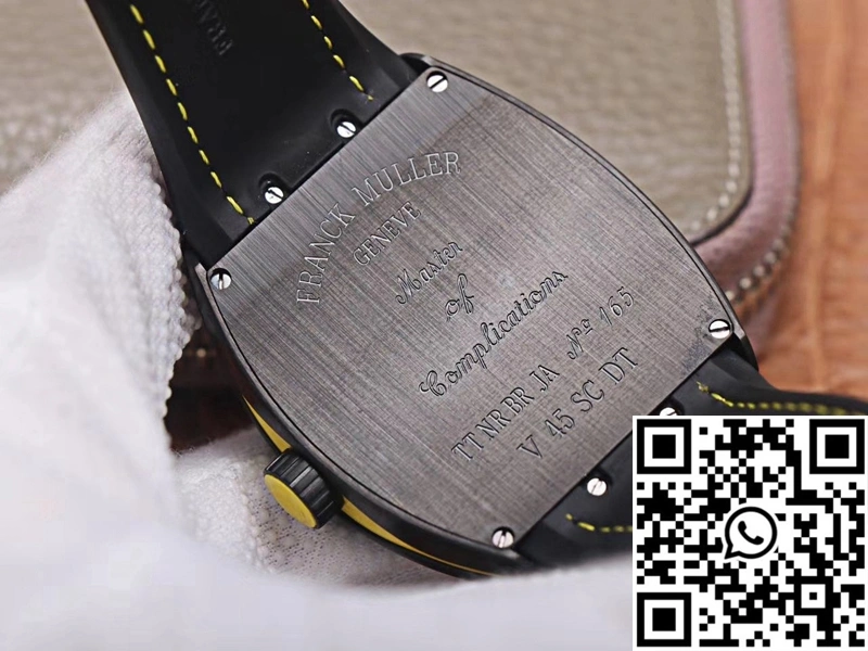 Franck Muller Vanguard V.45.SC.DT.TT.NR.BR.JA ZF Factory Black Dial