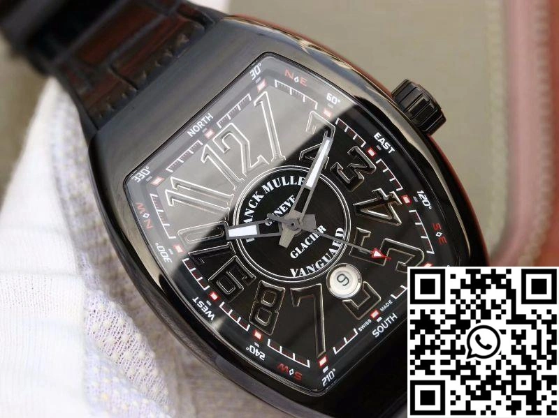 Franck Muller Vanguard V45-05 Black Dial