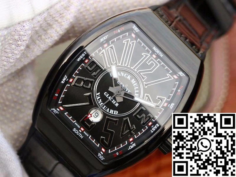 Franck Muller Vanguard V45-05 Black Dial