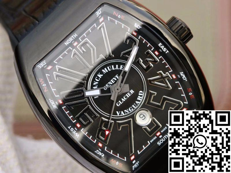 Franck Muller Vanguard V45-05 Black Dial
