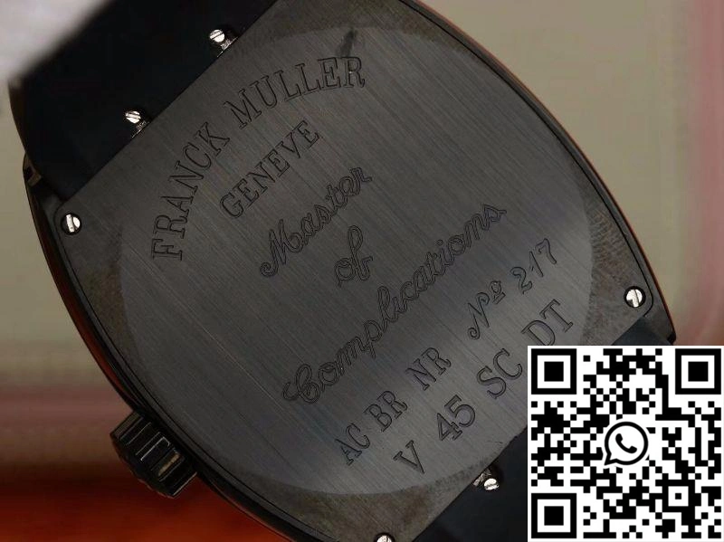 Franck Muller Vanguard V45-05 Black Dial