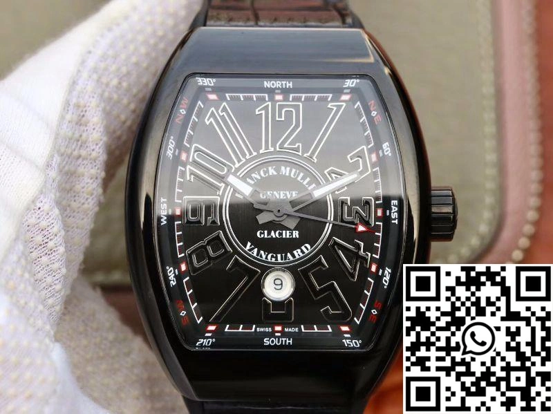 Franck Muller Vanguard V45-05 Black Dial