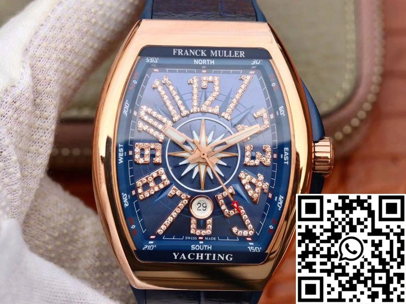 Franck Muller Vanguard V45 25th Anniversary Blue Dial