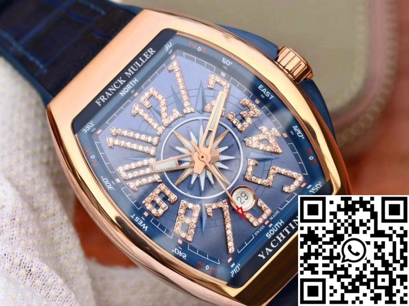 Franck Muller Vanguard V45 25th Anniversary Blue Dial