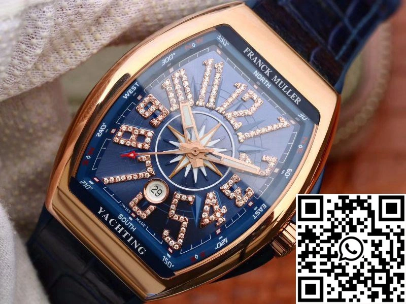 Franck Muller Vanguard V45 25th Anniversary Blue Dial