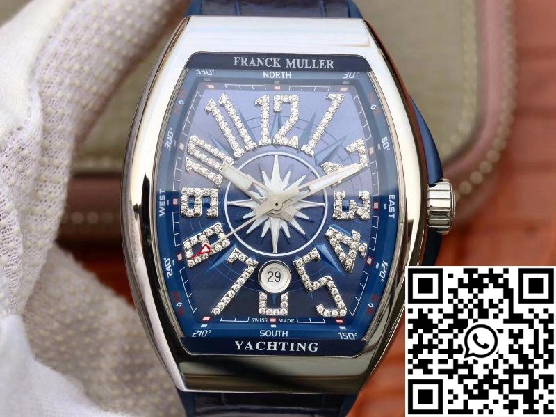 Franck Muller Vanguard V45 45MM Blue Dial