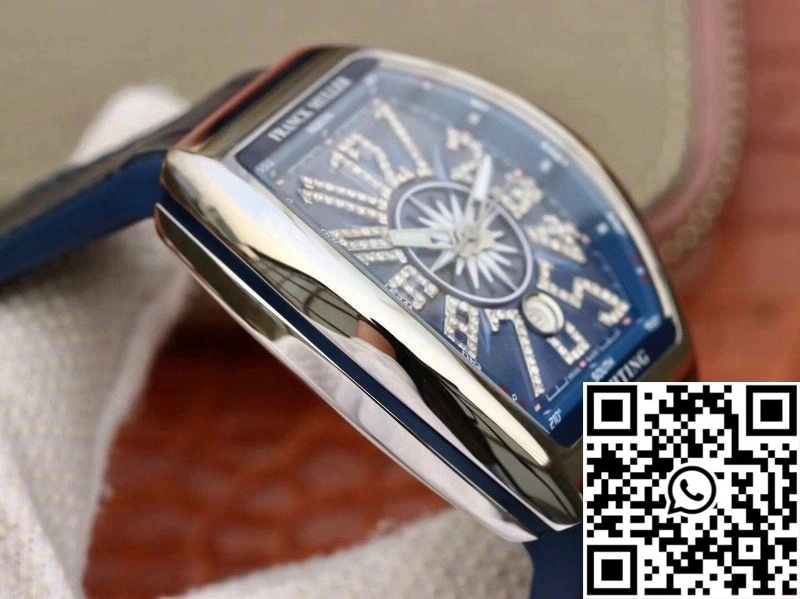 Franck Muller Vanguard V45 45MM Blue Dial