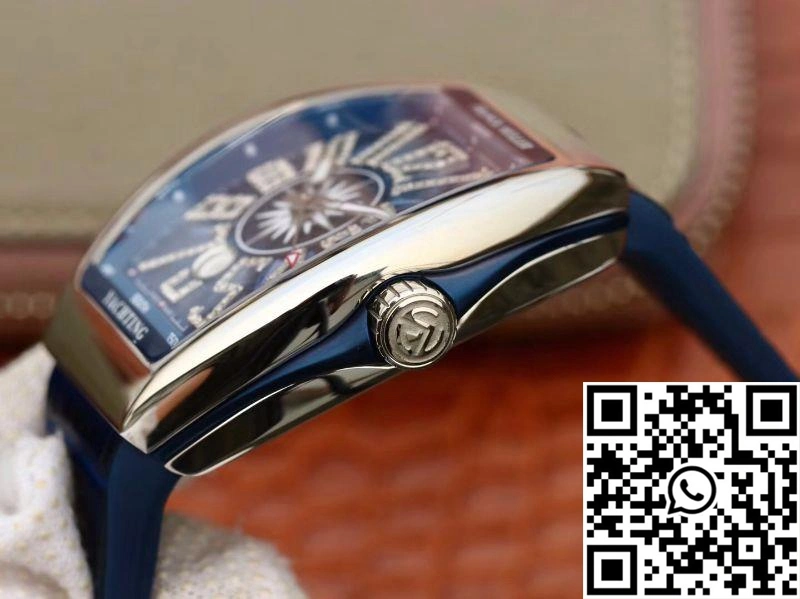 Franck Muller Vanguard V45 45MM Blue Dial