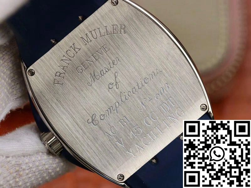 Franck Muller Vanguard V45 45MM Blue Dial