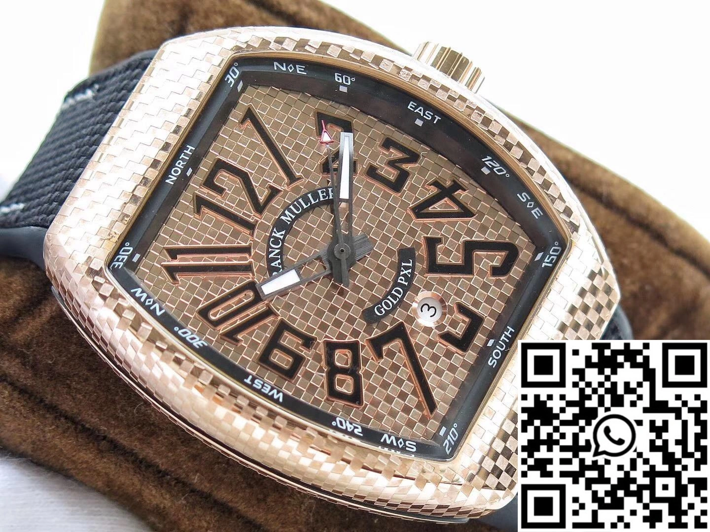 Franck Muller Vanguard V45 Rose Gold Dial