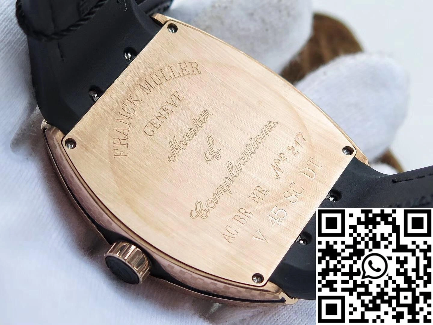Franck Muller Vanguard V45 Rose Gold Dial