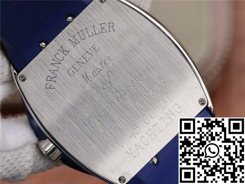 Franck Muller Vanguard V45.SC.DT.AC.BL Blue Dial