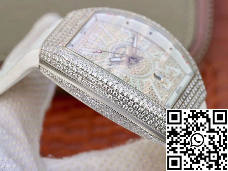 Franck Muller Vanguard V45.SC.DT.D.NBR.CD.5N.NR Diamond Dial