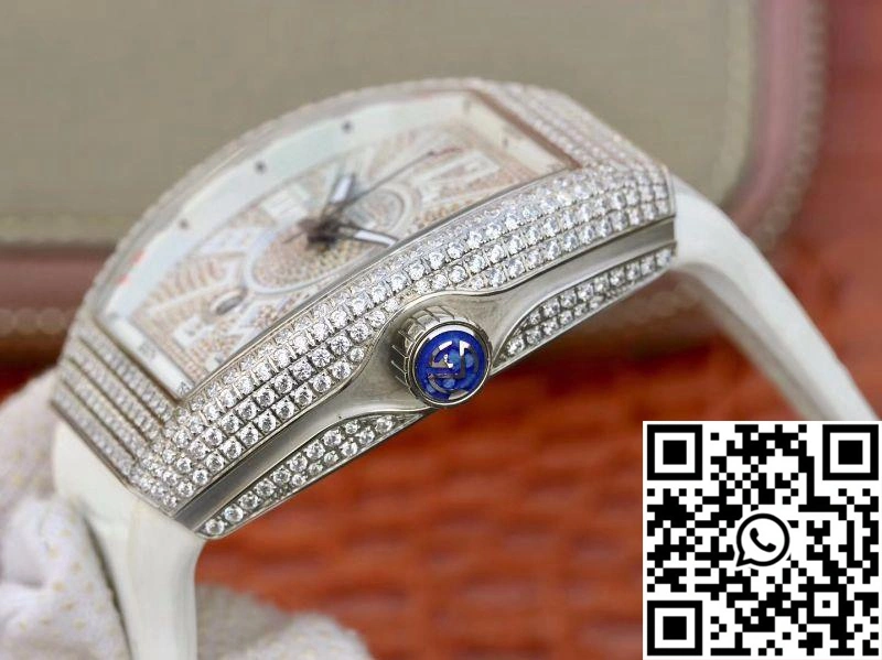 Franck Muller Vanguard V45.SC.DT.D.NBR.CD.5N.NR Diamond Dial