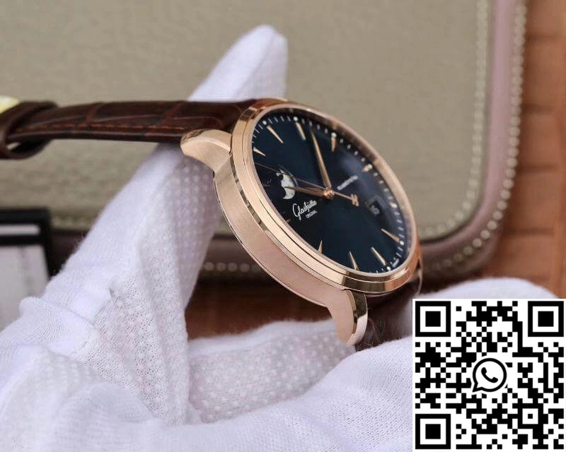 Glashutte Original Senator 1-36-04-04-02-01 Moonphase Gray Dial