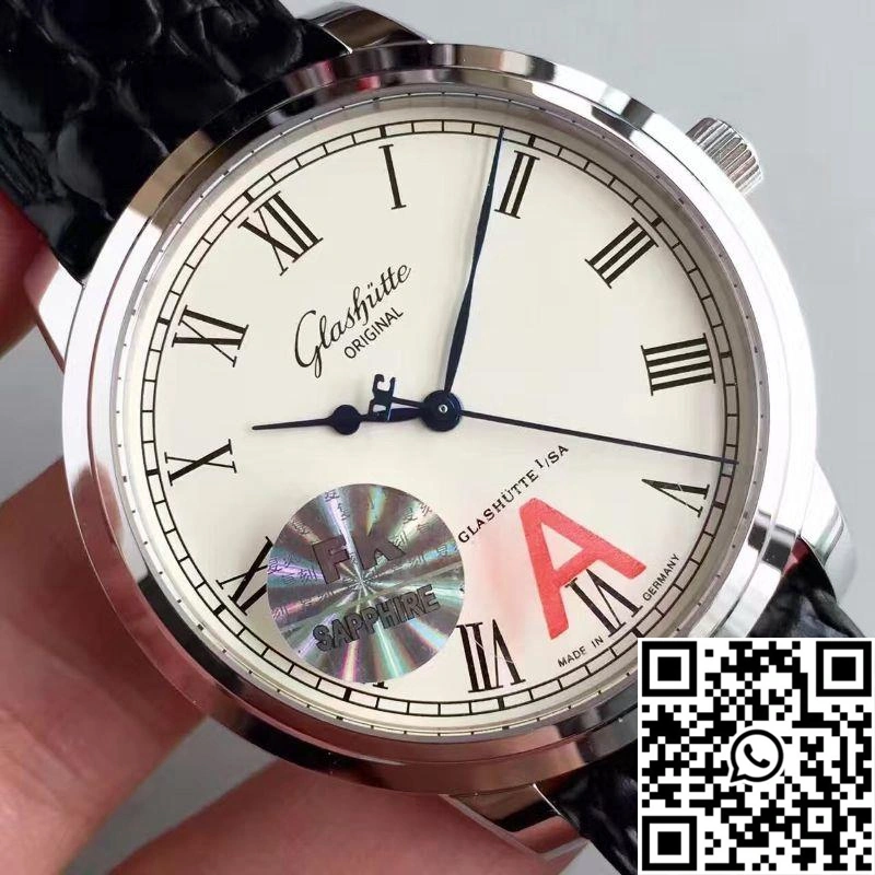 Glashutte Original Senator Excellence 1-39-52-01-02-04 V4 Stainless Steel Case White Dial FK Factory