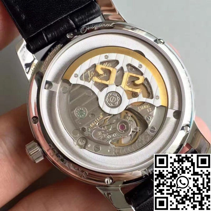 Glashutte Original Senator Excellence V4 1-39-52-01-02-04 FK Factory Diamond Bezel White Dial