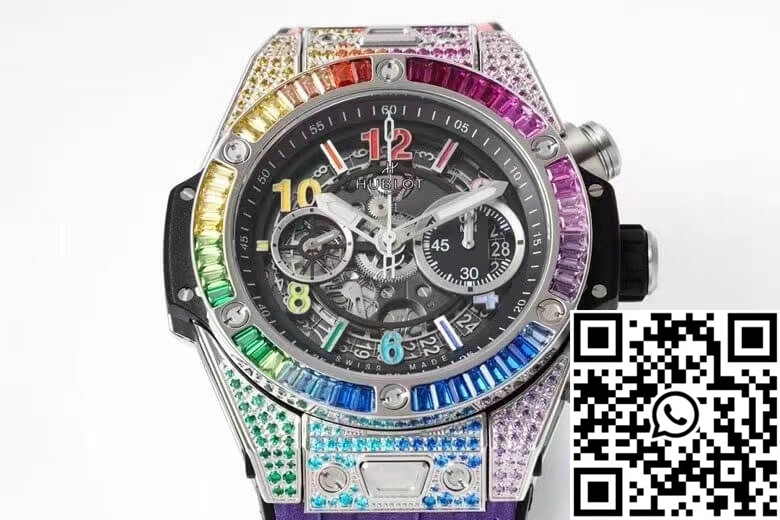 Hublot BIG BANG Unico 411.NX.1117.LR.0999 ZF Factory Coloured Gemstone Dial