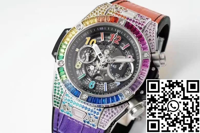 Hublot BIG BANG Unico 411.NX.1117.LR.0999 ZF Factory Coloured Gemstone Dial