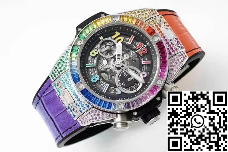 Hublot BIG BANG Unico 411.NX.1117.LR.0999 ZF Factory Coloured Gemstone Dial