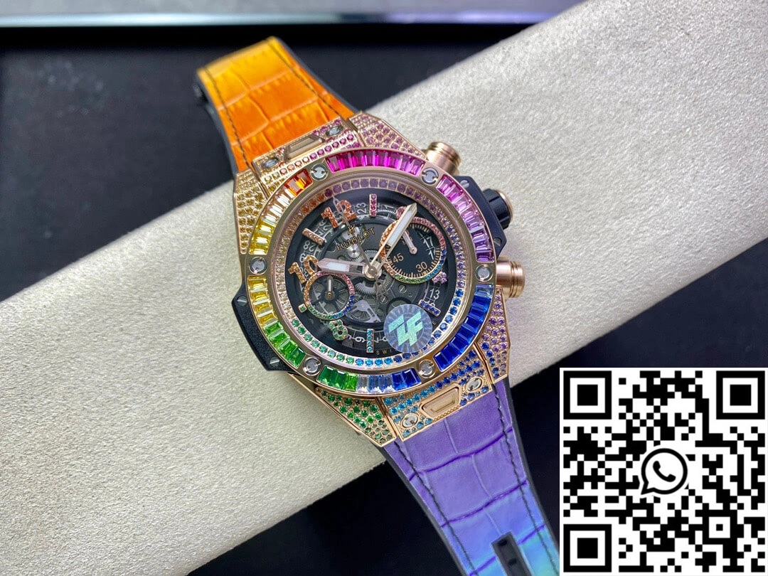 Hublot BIG BANG Unico 411.OX.9910.LR.0999 ZF Factory Rose Gold Skeleton Dial