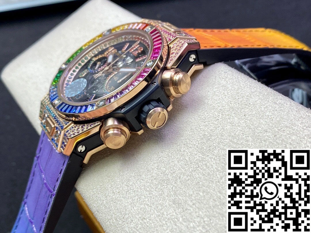Hublot BIG BANG Unico 411.OX.9910.LR.0999 ZF Factory Rose Gold Skeleton Dial