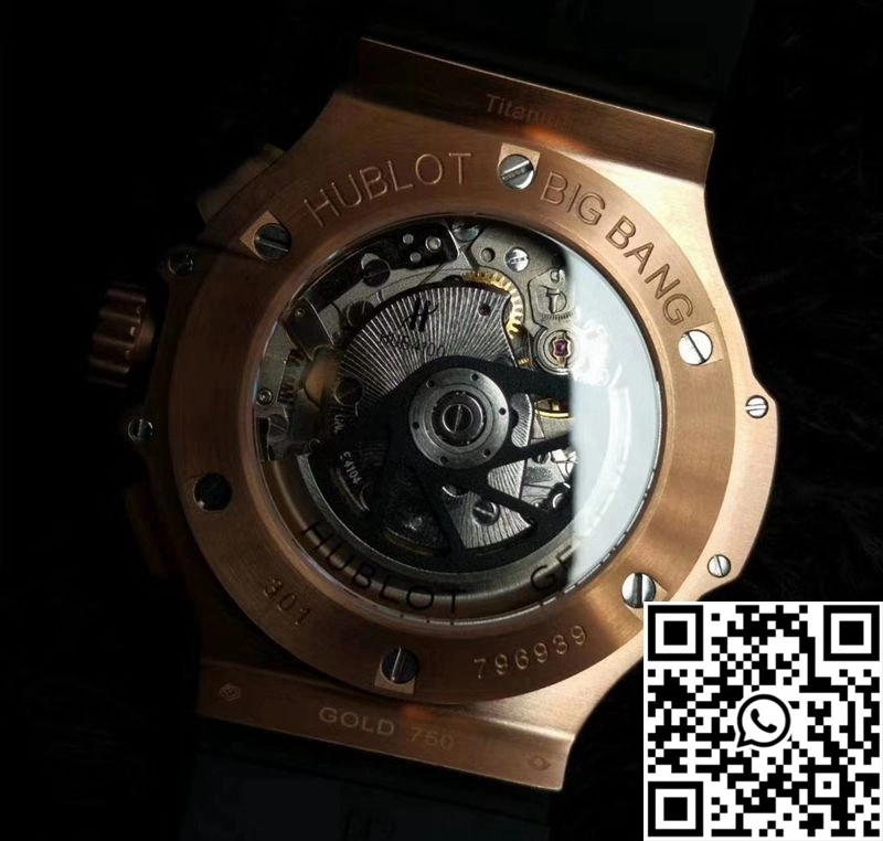 Hublot Big Bang 301.PX.1180.RX.1104 V6 Factory Rose Gold Diamond