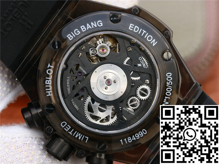 Hublot Big Bang 411.JX.4802.RT Black Case Black Strap