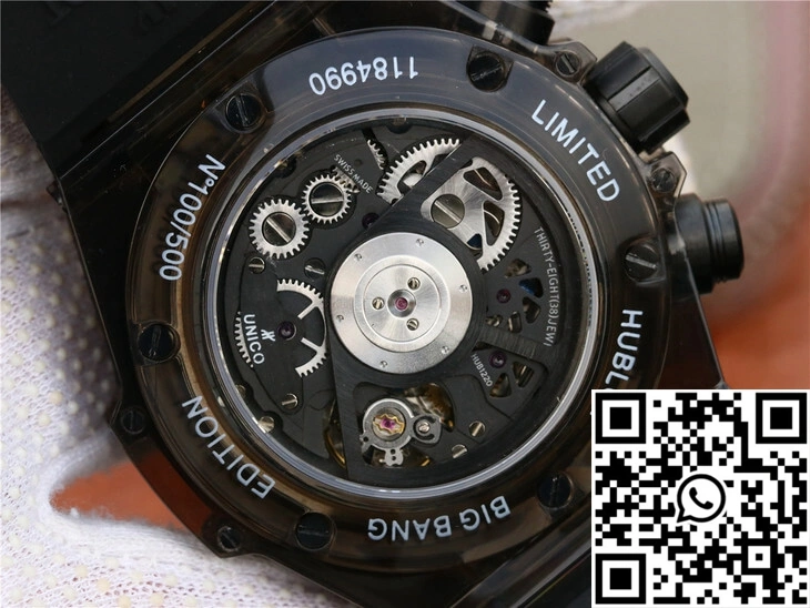 Hublot Big Bang 411.JX.4802.RT Black Case Black Strap